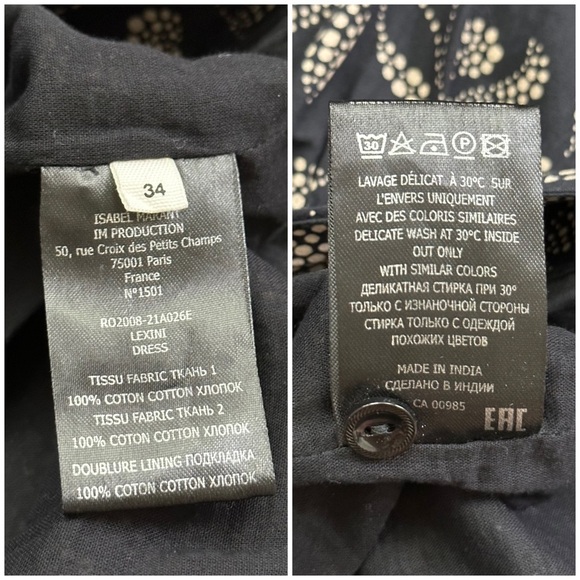 Isabel Marant Robe Lexini Dress in Black - Picture 14 of 16